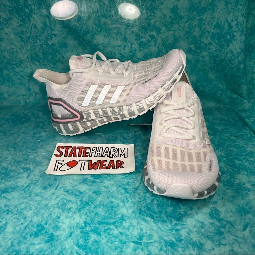 Adidas Ultraboost 20 David Beckham Women's Pink Low Top Athletic  Shoes